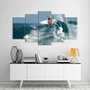 Image of Big Wave Surfing Wall Art Decor Canvas Printing