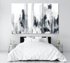 Image of Black And White Abstract Wall Art Decor Canvas Printing
