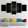 Image of Black Panther Wild Animal Wall Art Decor Canvas Printing