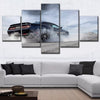 Image of Challenger Muscle Car Wall Art Decor Canvas Printing