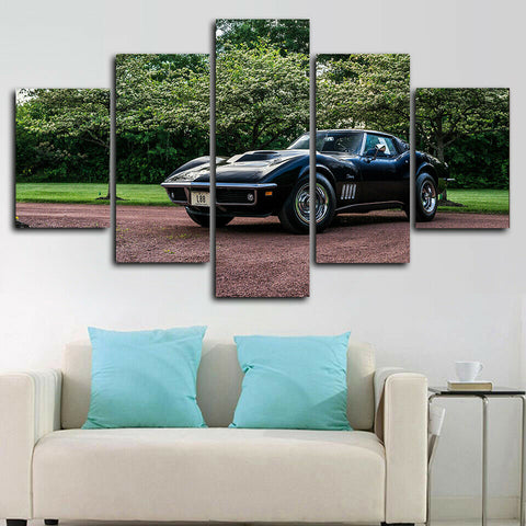 Chevrolet 1969 Corvette Stingray C3 Wall Art Decor Canvas Printing