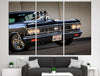 Image of Chevrolet Retro Classic Car Wall Art Decor Canvas Printing