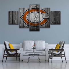 Chicago Bears Wall Art Canvas Printing