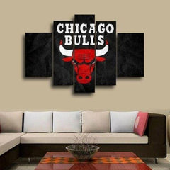 Chicago Bulls Wall Art Decor Canvas Printing