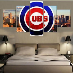 Chicago Cubs Wall Art Decor Canvas Printing