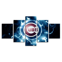 Chicago Cubs Wall Art Decor Canvas Printing