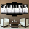 Image of Classic Piano Music Instrument Wall Art Decor Canvas Printing