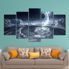 Image of Clouds on the Planet Wall Art Decor Canvas Printing