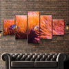 Image of Clown Fish Nemo Coral Underwater Wall Art Decor Canvas Printing