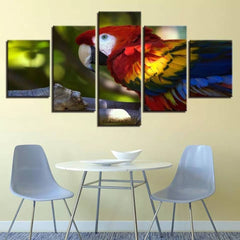 Colorful Brazilian Parrot Wall Art Decor Canvas Printing
