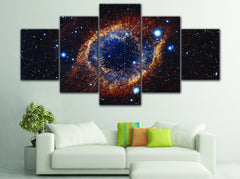 Cosmos Helix Nebula Astronomy Wall Art Decor Canvas Printing