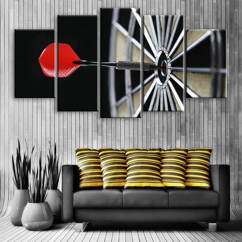 Dartboard Game Wall Art Decor Canvas Printing