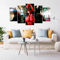 Deadpool Marvel Superhero Character Wall Art Decor Canvas Printing