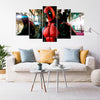 Image of Deadpool Marvel Superhero Character Wall Art Decor Canvas Printing