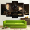 Image of Egyptian Anubis God Wall Art Decor Canvas Printing