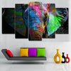 Image of Elephant Abstract Africa Safari Wall Art Decor Canvas Printing