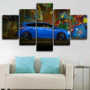 Image of Ford Focus RS Sports Car Wall Art Decor Canvas Printing