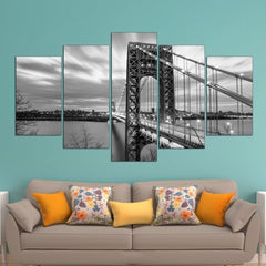 George Washington Bridge Wall Art Decor Canvas Printing