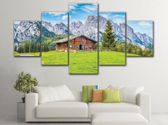 Grand Teton Wyoming Mountains Wall Art Decor Canvas Printing