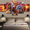 Image of Guardians Of The Galaxy Wall Art Decor Canvas Printing