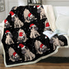 Image of Lover Hippie Pug Cute Dog Bulldog Sherpa Blanket on Bed Throw Blanket Sofa Cover