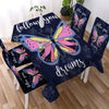 Image of Flying Butterfly Waterproof Rectangular Dinner Tablecloth