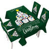 Image of Rolled Paper Christmas Tree Home Waterproof Rectangular Dinner TableCloth by Ismot Esha