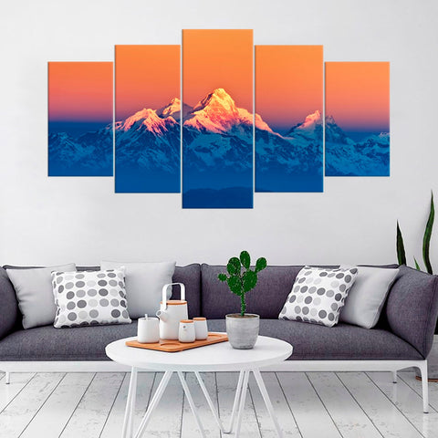 Himalayan Mountains Landscape Wall Art Decor Canvas Printing