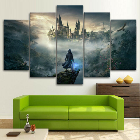 Hogwarts Wizard Fantasy World Wall Art Decor Canvas Printing