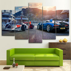 Honda F1 Mclaren Formula Cars Wall Art Decor Canvas Printing