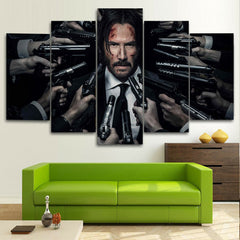 John Wick Chapter Movie Wall Art Decor Canvas Printing