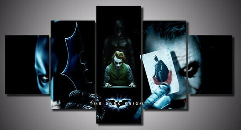 Joker Arkham Asylum Batman Harley Quinn Wall Art Decor Canvas Printing