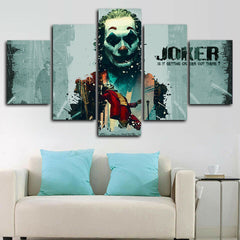 Joker DC Movie Crazy Quote Wall Art Decor Canvas Printing