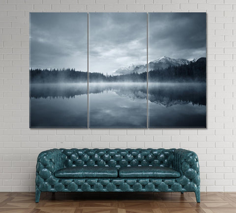 Lake Herbert National Park Wall Art Decor Canvas Printing-3Panels