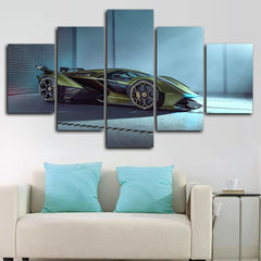 Lamborghini Lambo V12 Vision GT Wall Art Decor Canvas Printing