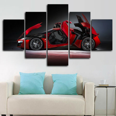 Lykan HyperSport Super Car W Motors Wall Art Decor Canvas Printing