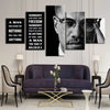 Image of Malcolm X Inspirational Quotes Wall Art Decor Canvas Printing