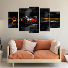 Max Verstappen F1 Racing Wall Art Decor Canvas Printing