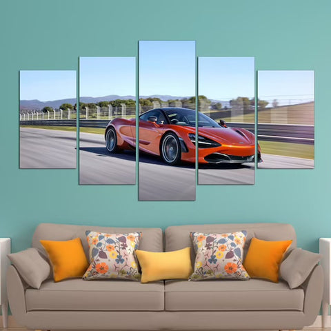 McLaren 720S Coupe Car Wall Art Decor Canvas Printing