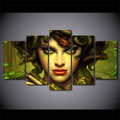 Medusa Abstract Wall Art Decor Canvas Printing