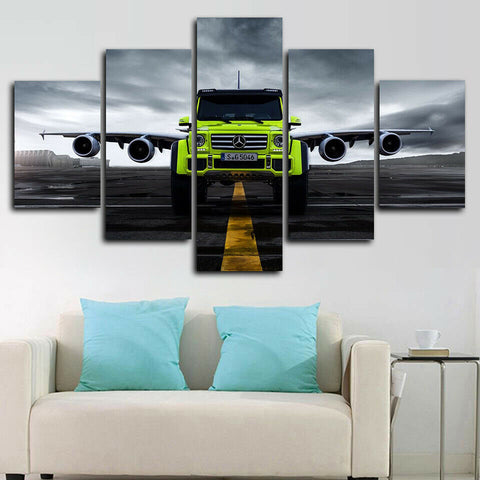 Mercedes-Benz G Class AMG Plane Wall Art Decor Canvas Printing