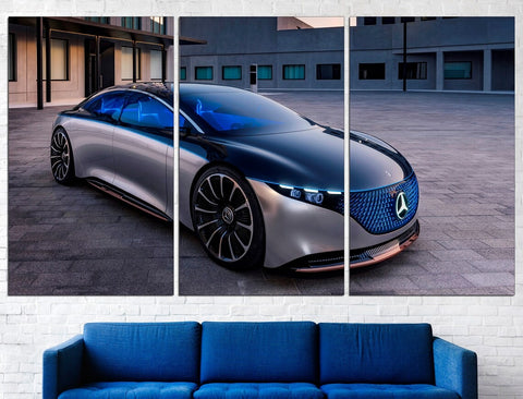 Mercedes Benz Sportscar Wall Art Decor Canvas Printing