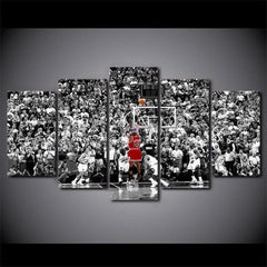 Chicago Bulls Michael Jordan Shooting Wall Art Decor