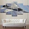 Image of Military Army Jet Aircraft Wall Art Decor Canvas Printing