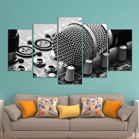 Music Console Lover Wall Art Decor Canvas Printing