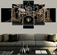 Music Instrument Drums Wall Art Decor Canvas Printing