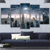 Image of New York In A Movie Scene Wall Art Decor Canvas Printing