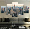 Image of New York Modern City Skyview Wall Art Decor Canvas Printing