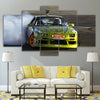 Image of Nissan Formula Drift Japan Car Maxxis Tire Wall Art Decor Canvas Printing