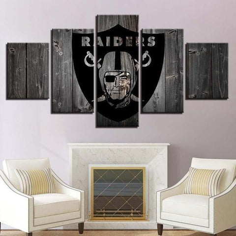 Oakland Raiders Wall Art Canvas Printing